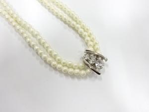 フェイクパール　ネックレス